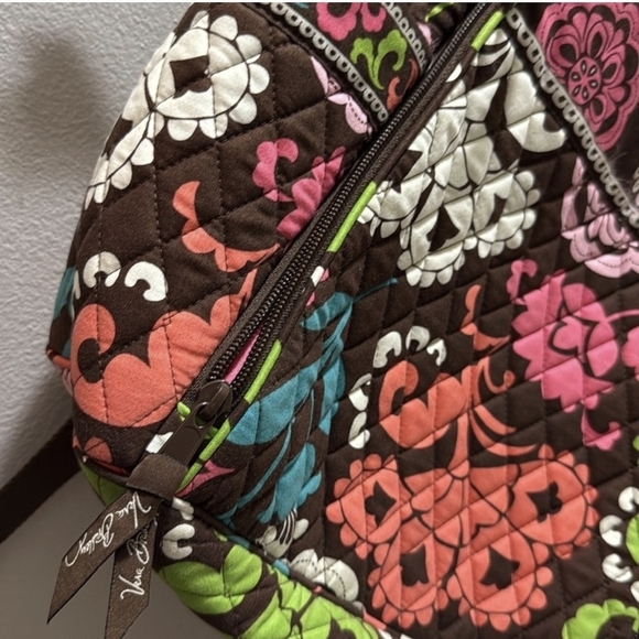 VEUC Vera Bradley Floral Backpack in Brown and Multicolor - Picture 3 of 7